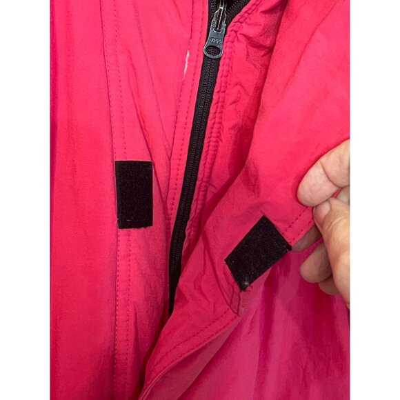 VTG Rip Curl Adventure Sportswear Jacket XL - Black & Pink Reversible Zip Pocket - Picture 14 of 16